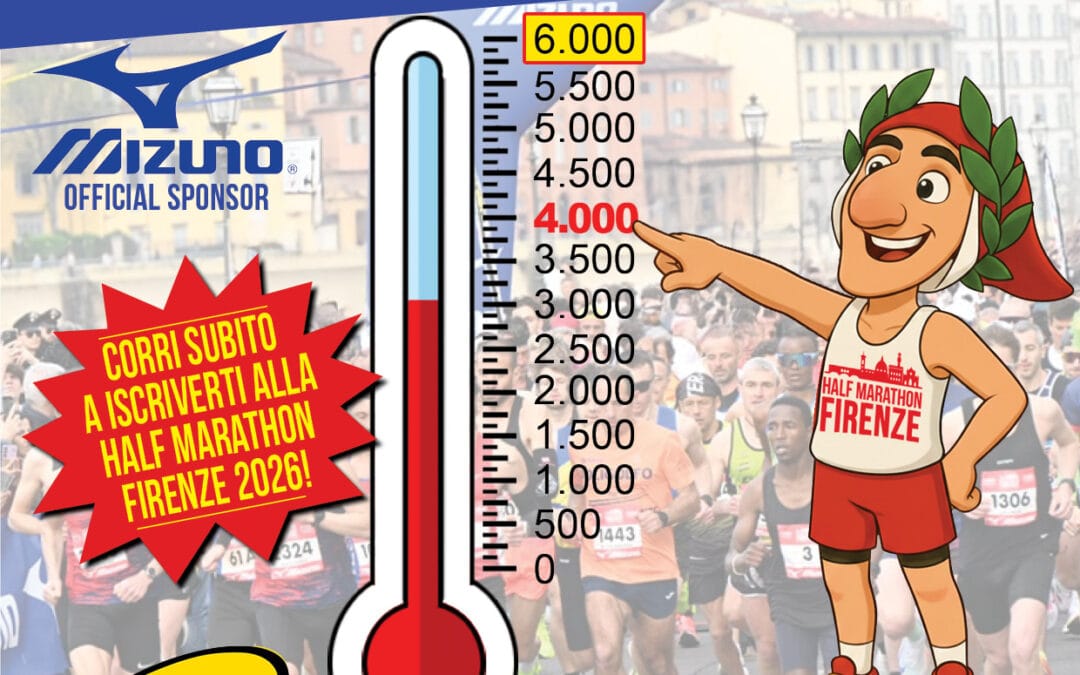 Half Marathon Firenze, già superati i 4000 iscritti!